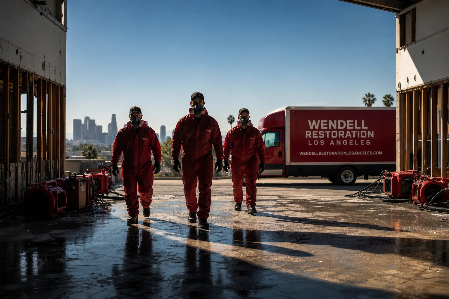 Wendell Restoration Los Angeles damage restoration team
